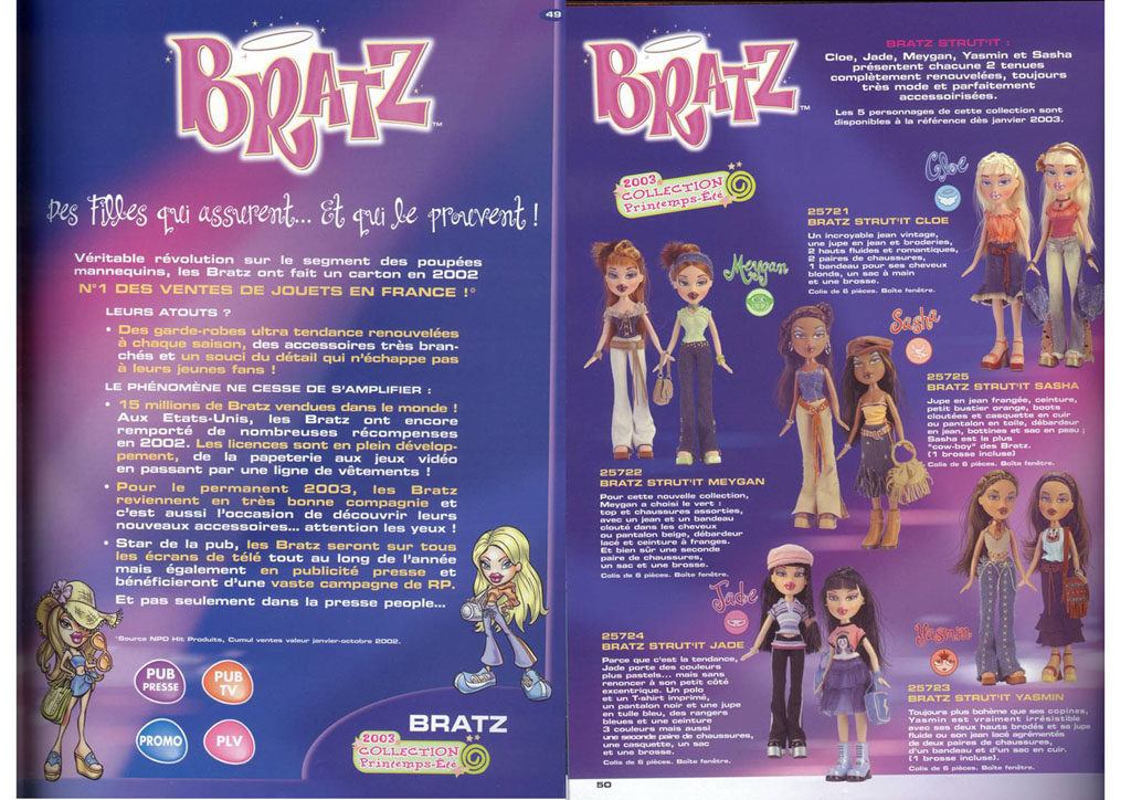 Bratz Catalogues